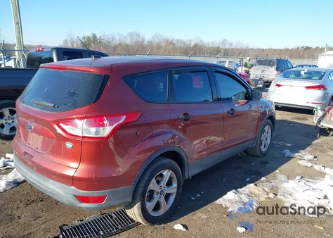 2016 Ford Escape S from USA, damaged, VIN 1FMCU0F75GUA17641